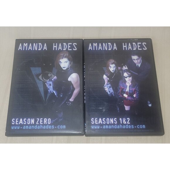 AMANDA HADES Season Zero, 1 & 2DVDThird Floor Productions RARE Hard to find
